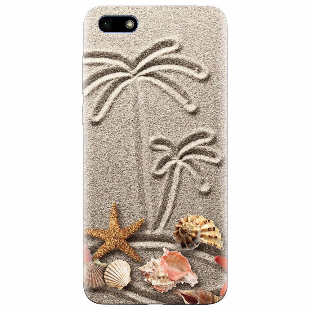 Husa silicon pentru Huawei Y5 2018, Beach Sand