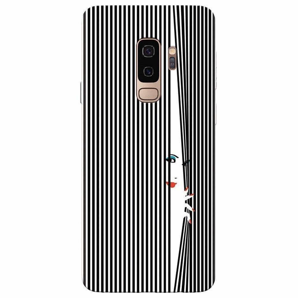 Husa silicon pentru Samsung Galaxy S9 Plus, Stripe