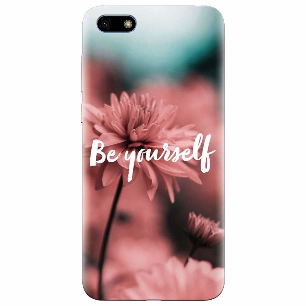 Husa silicon pentru Huawei Y5 2018, Be Yourself