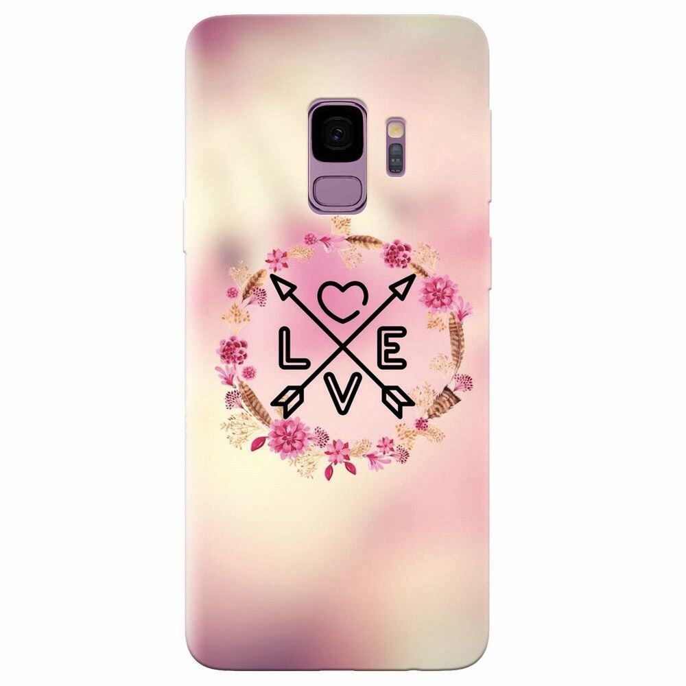 Husa silicon pentru Samsung Galaxy S9, Love Arrow