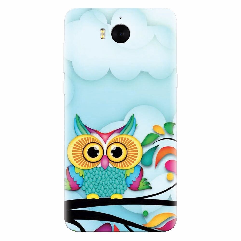 Husa silicon pentru Huawei Y5 2017, Owl 102