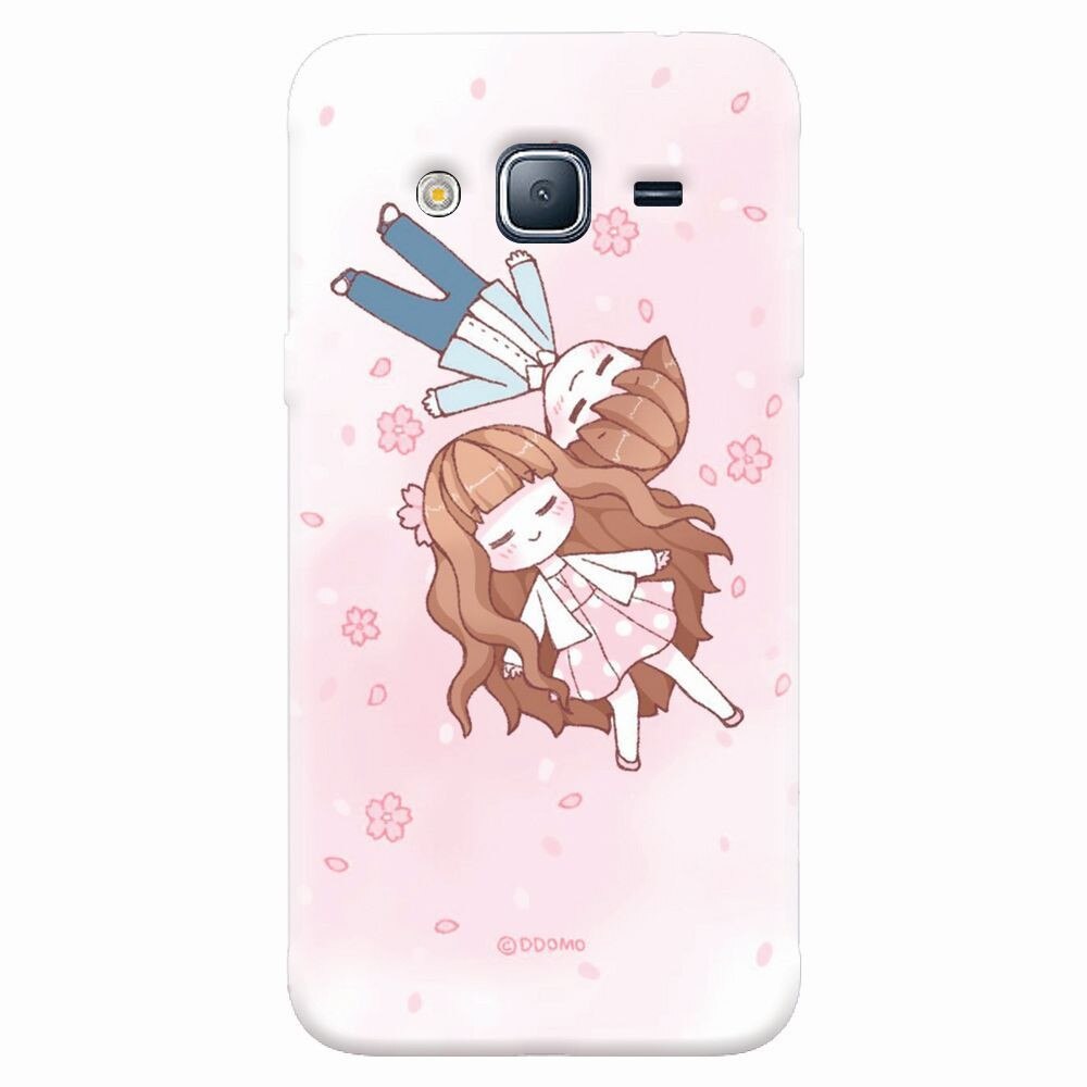 Husa silicon pentru Samsung Galaxy J5 2015, Cute Couple