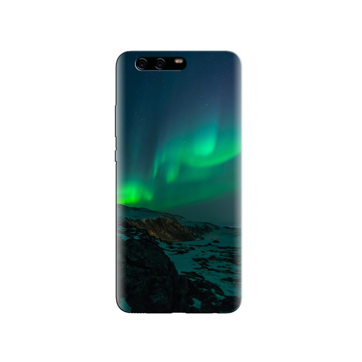 Huawei P10 PLUS Калъф Northern Lights Sky