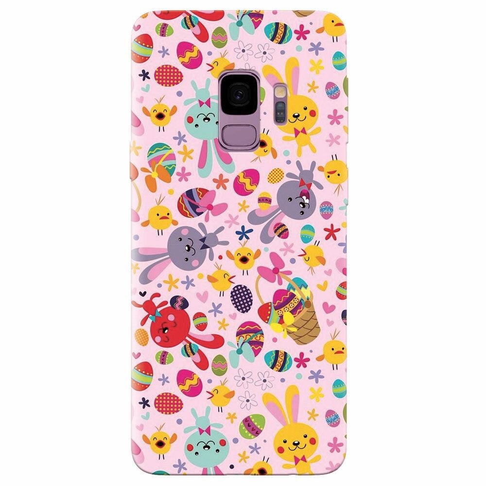 Husa silicon pentru Samsung Galaxy S9, Fun Easter Egg