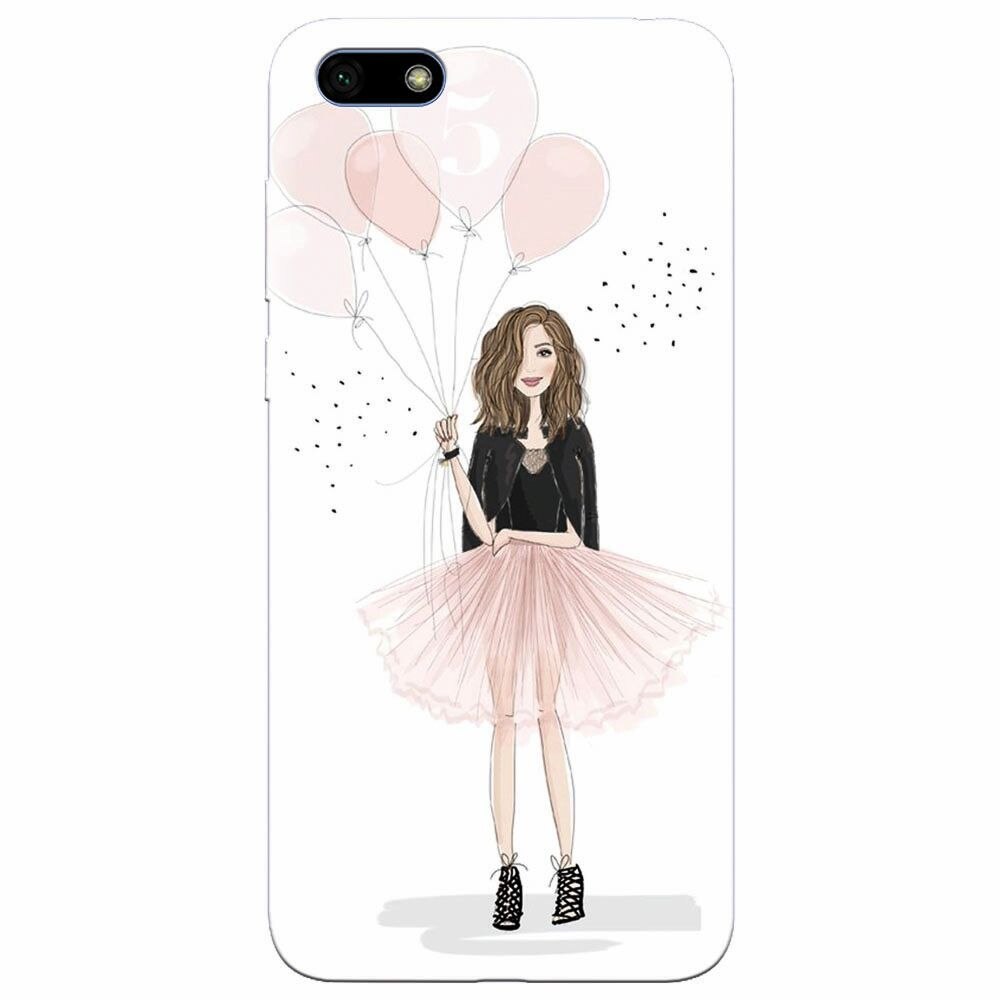 Husa silicon pentru Huawei Y5 Prime 2018, Happy Aniversary
