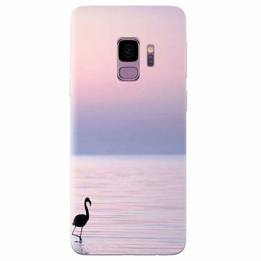 Husa silicon pentru Samsung Galaxy S9, Flaminsgo Sunset