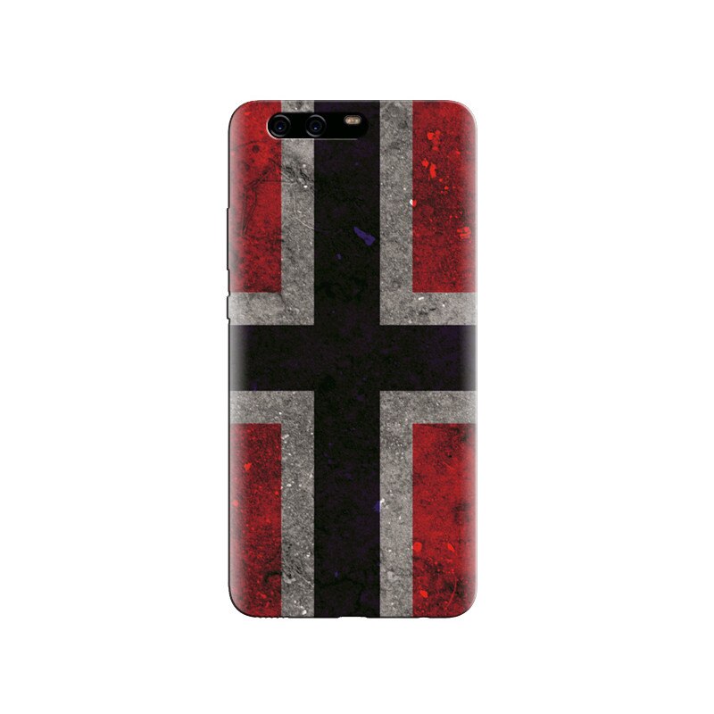 Husa Huawei P10 PLUS Norway Flag Scandinavian Cross