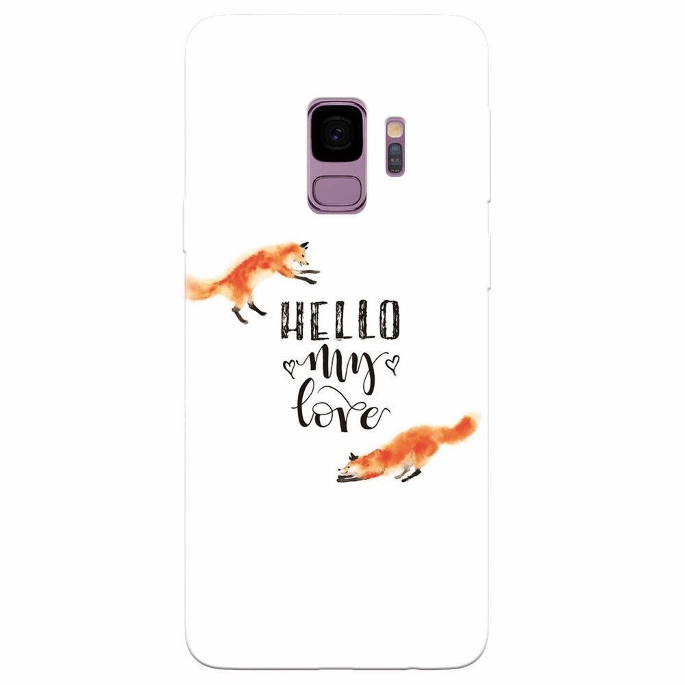 Husa silicon pentru Samsung Galaxy S9, Hello My Love