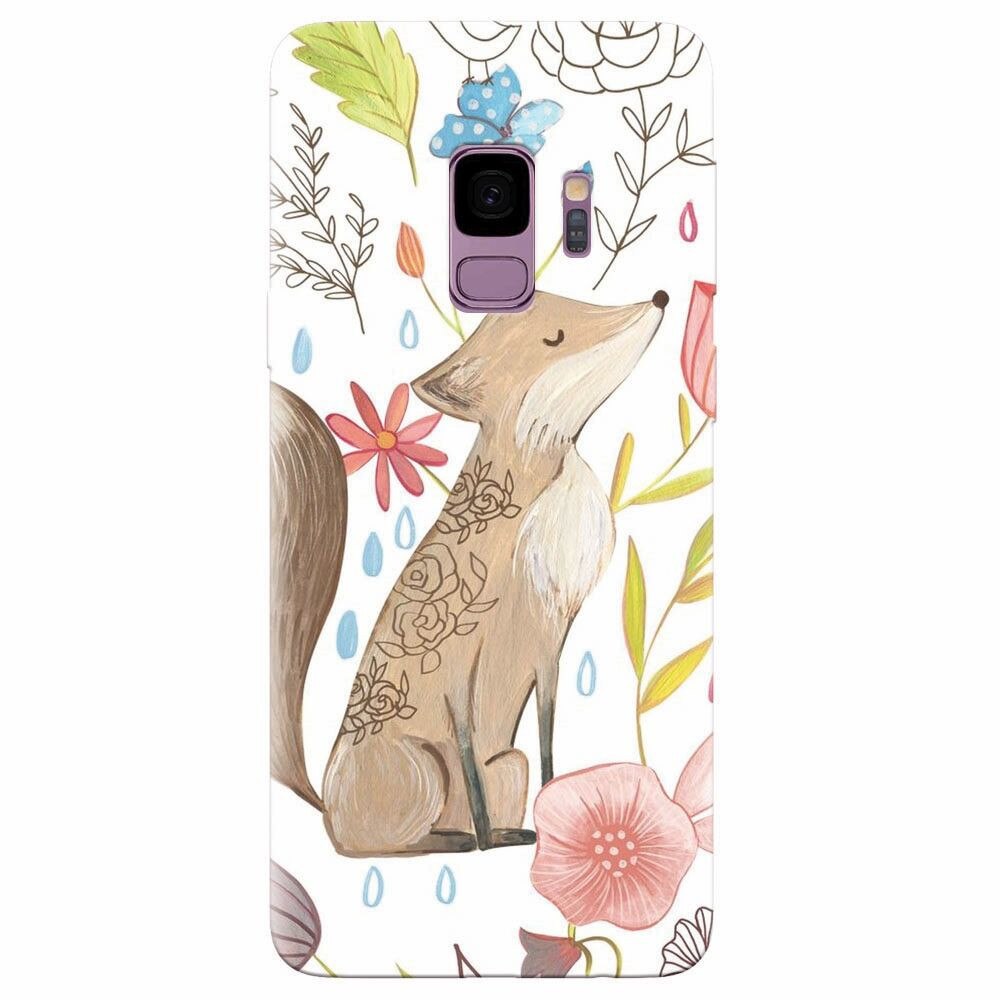 Husa silicon pentru Samsung Galaxy S9, Fox