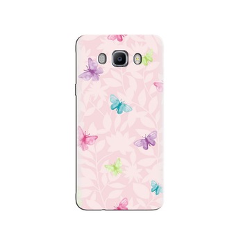 Husa Samsung J5 2016 Pink Butterfly 006 Husa Samsung J5 2016 Pink Butterfly 006