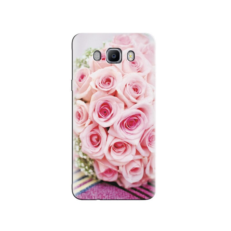 Husa Samsung J3 Pink Rose Bouquet Wedding
