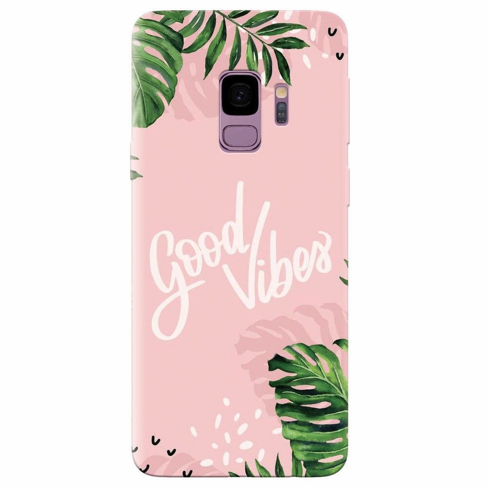 Husa silicon pentru Samsung Galaxy S9, Good Vibes