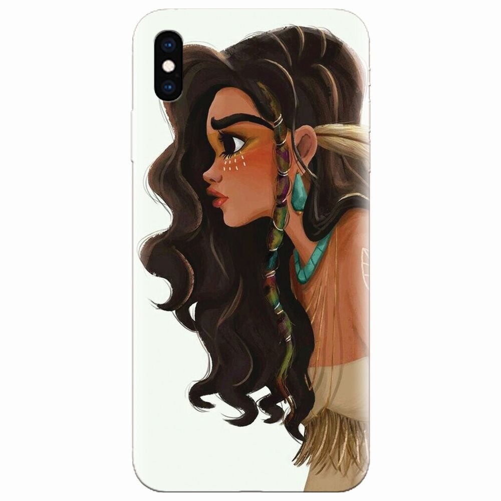 Husa silicon pentru Apple Iphone XS Max, Indian Girl