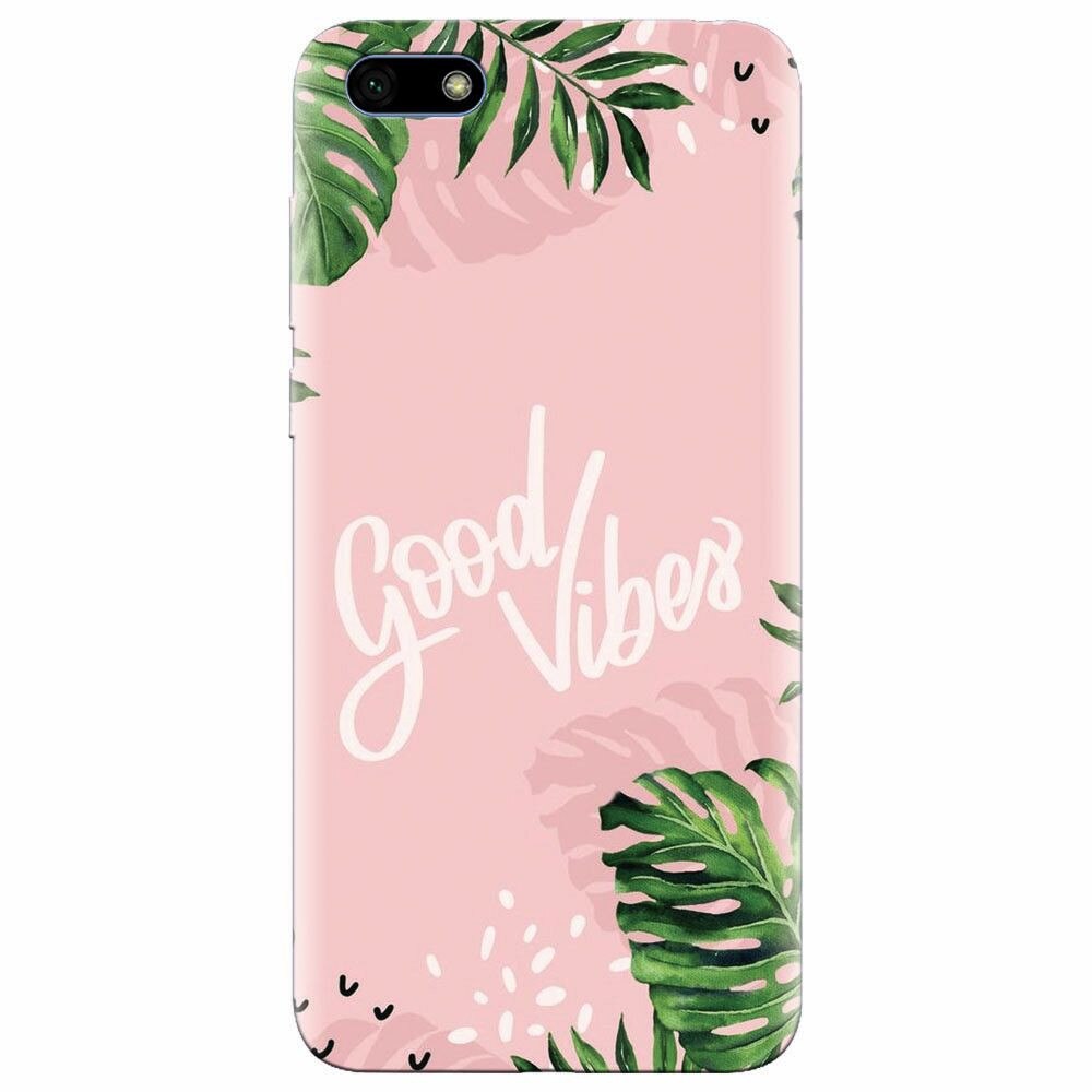 Husa silicon pentru Huawei Y5 Prime 2018, Good Vibes