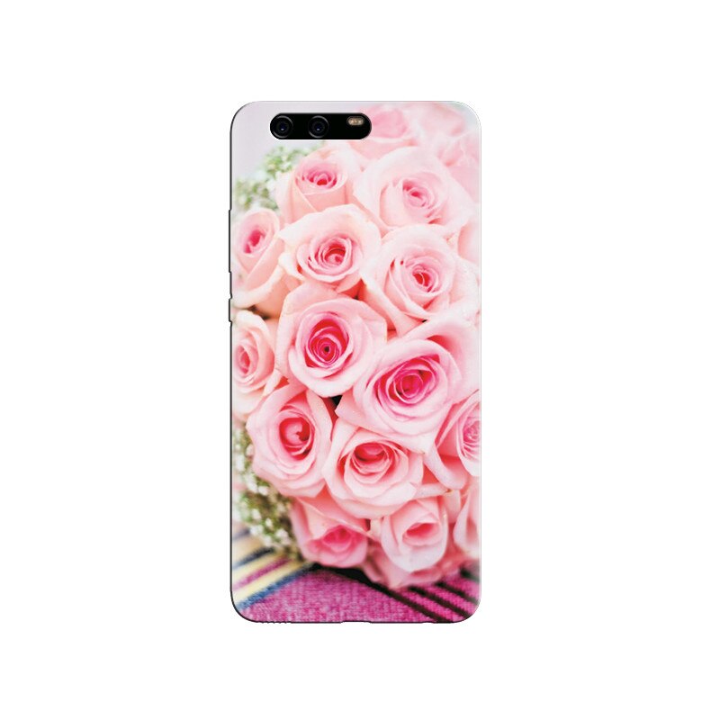 Husa Huawei P10 PLUS Pink Rose Bouquet Wedding