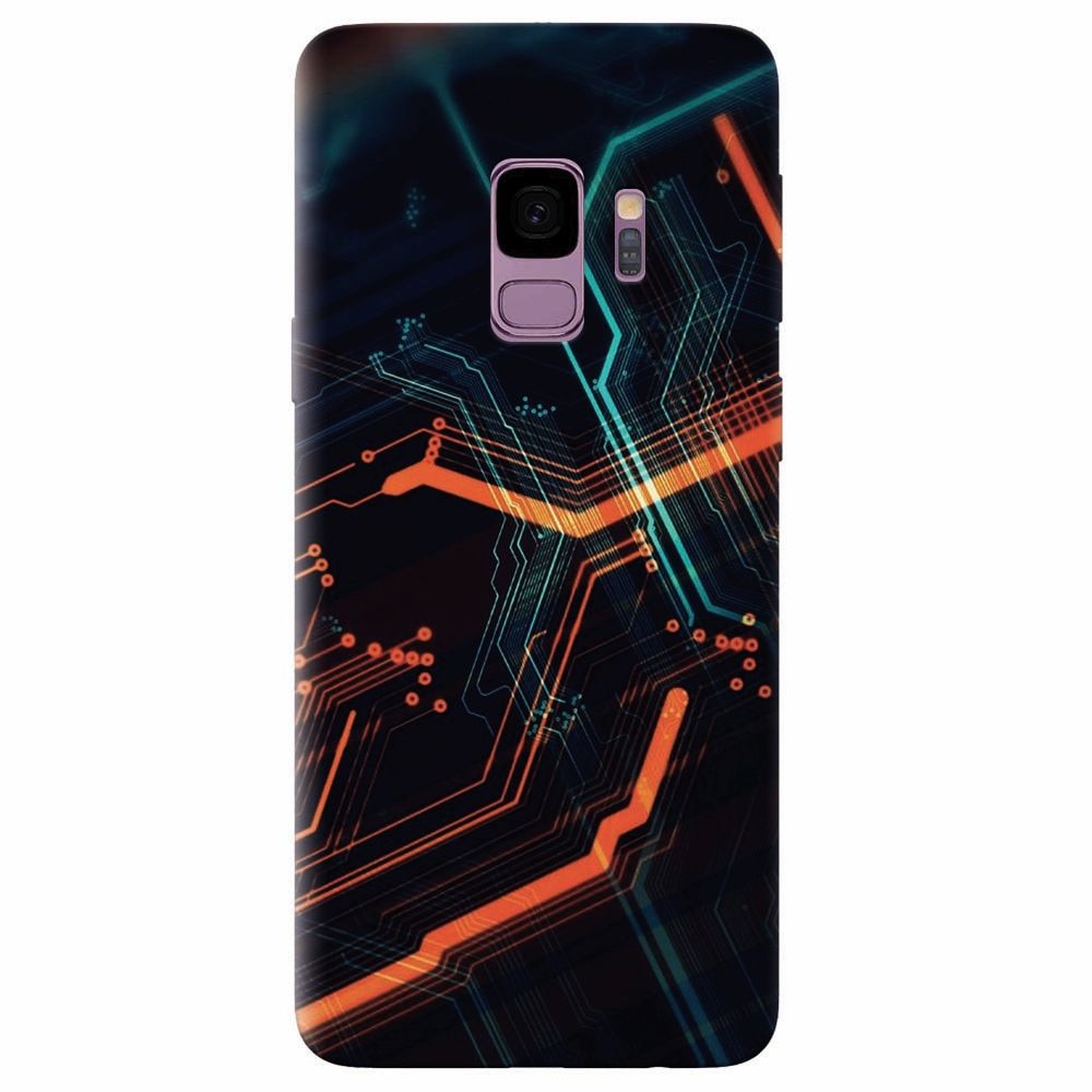 Husa silicon pentru Samsung Galaxy S9, Circuits