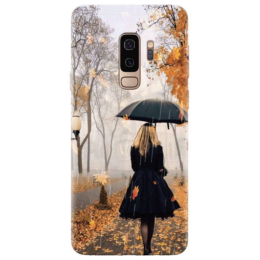 Husa silicon pentru Samsung Galaxy S9 Plus, Autum