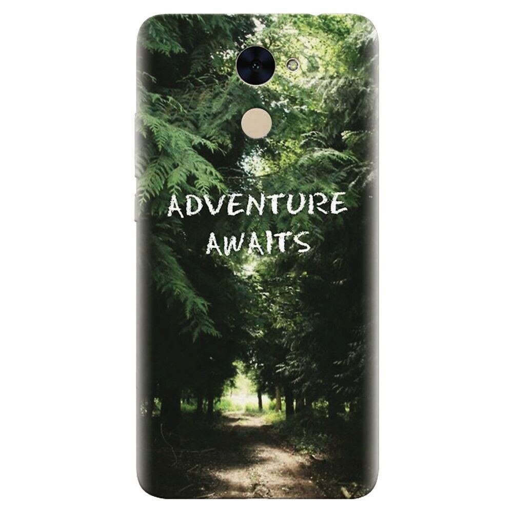 Husa silicon pentru Huawei Nova Lite Plus, Adventure Awaits Forest