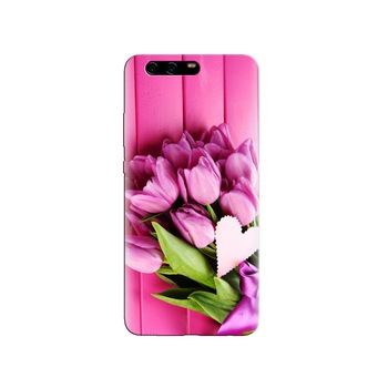 Husa Huawei P10 PLUS Pink Flower 004 Husa Huawei P10 PLUS Pink Flower 004