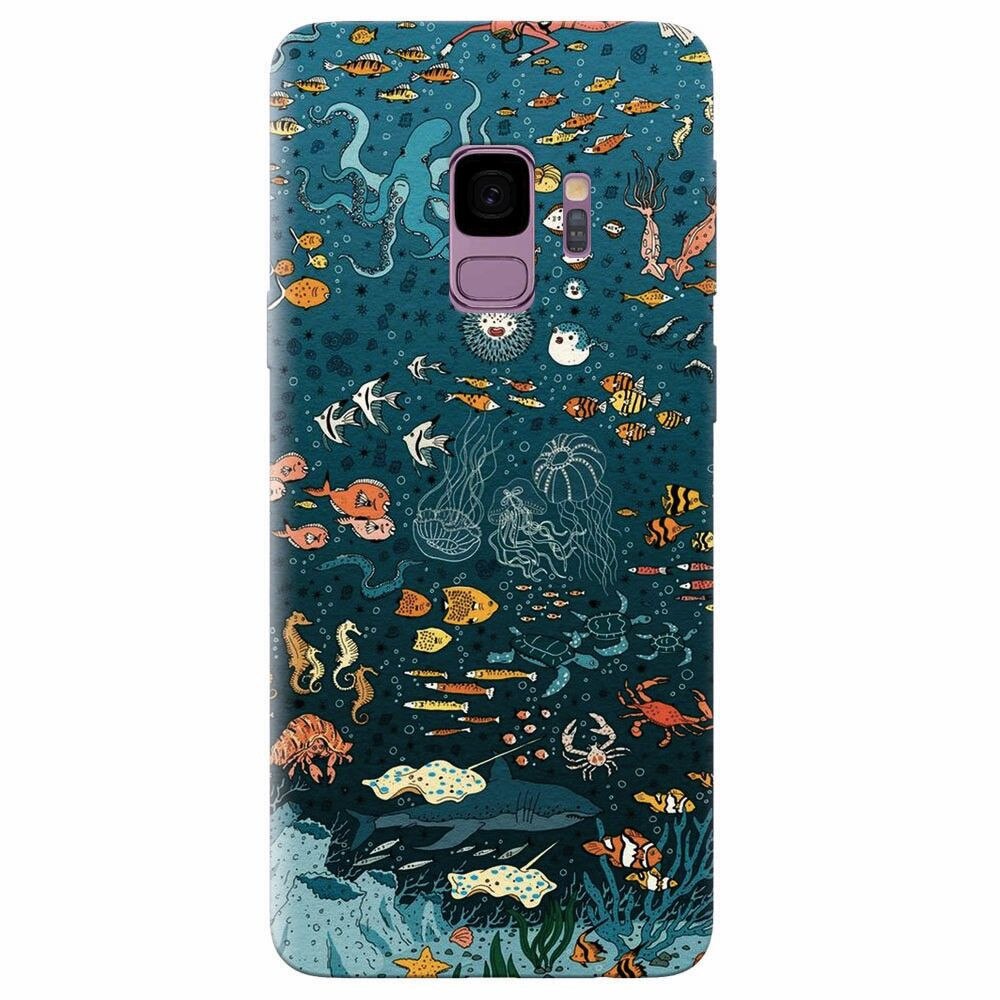 Husa silicon pentru Samsung Galaxy S9, Under The Sea