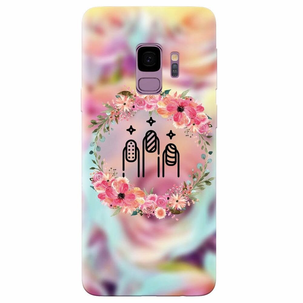 Husa silicon pentru Samsung Galaxy S9, Nail Expert