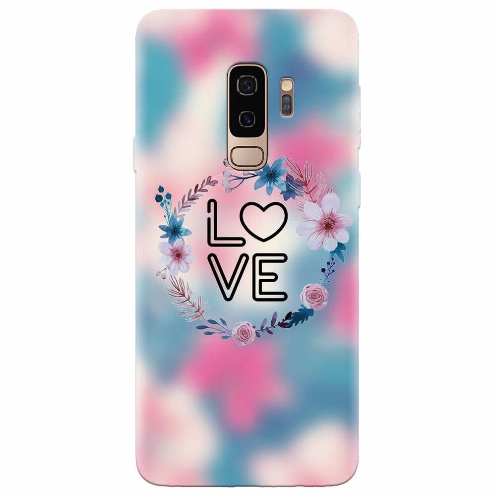 Husa silicon pentru Samsung Galaxy S9 Plus, Love 001