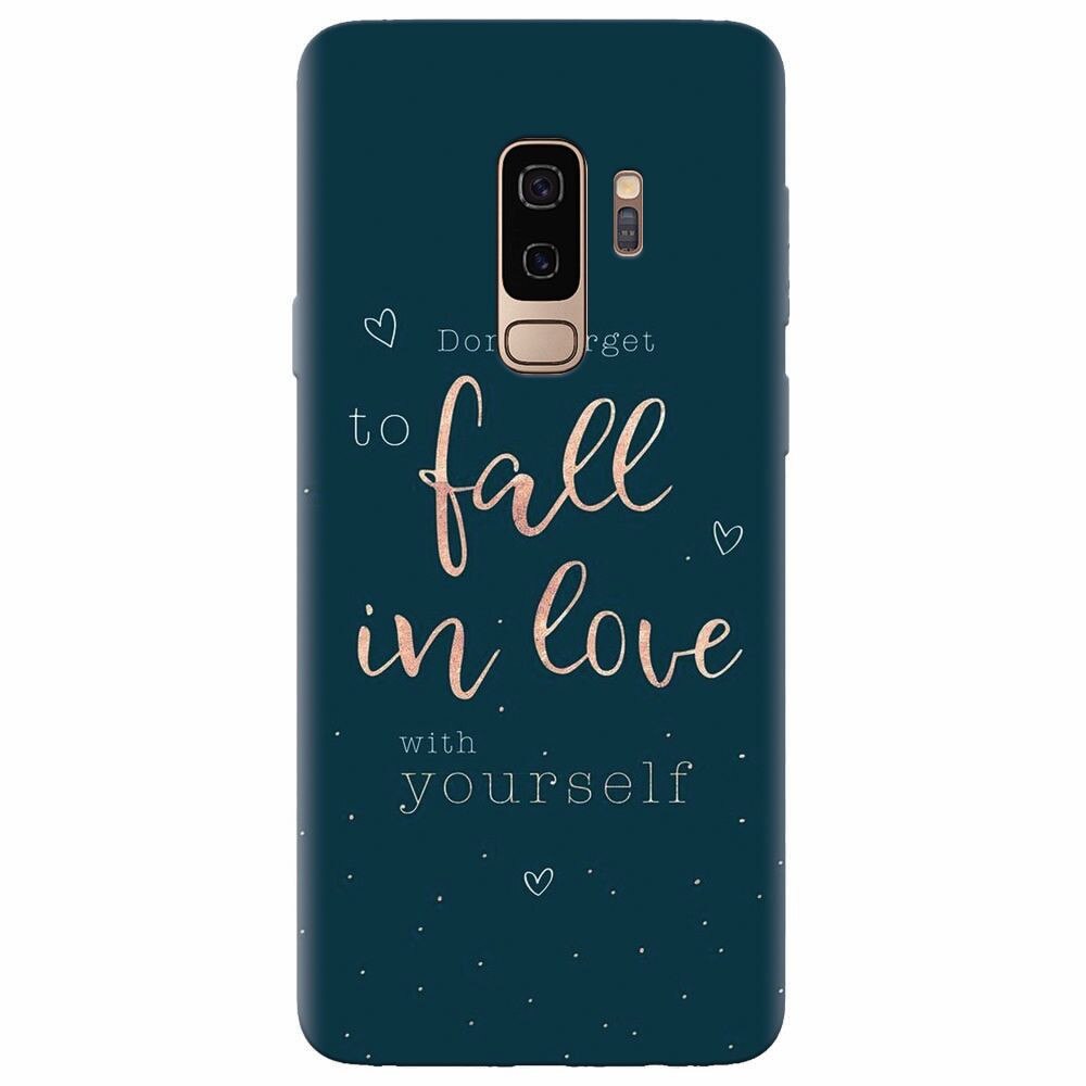 Husa silicon pentru Samsung Galaxy S9 Plus, Fall In Love