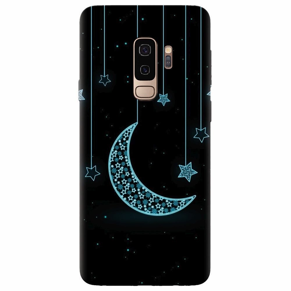Husa silicon pentru Samsung Galaxy S9 Plus, Moon