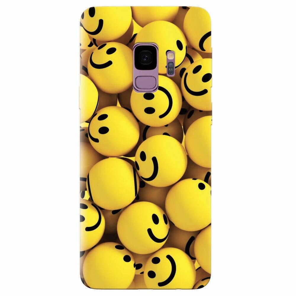 Husa silicon pentru Samsung Galaxy S9, Smiles 002