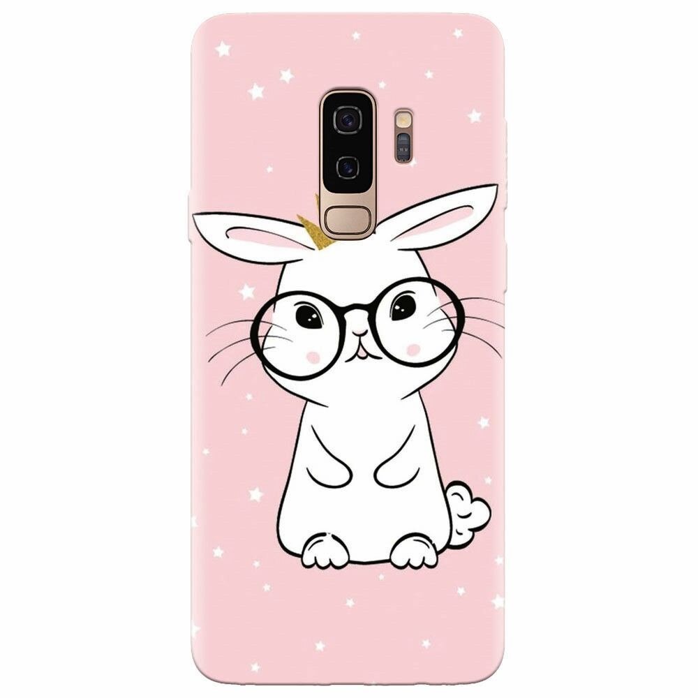 Husa silicon pentru Samsung Galaxy S9 Plus, Cute Rabbit