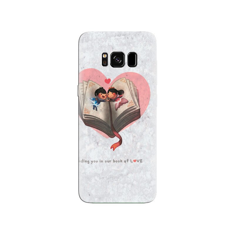Husa Samsung S8 Plus Love Is Finding You In Our Book Love