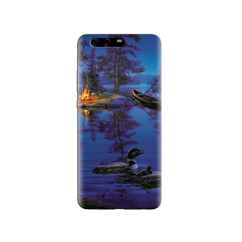 Husa Huawei P10 PLUS Night Fire Fantasy Backgrounds