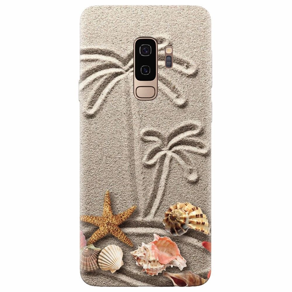 Husa silicon pentru Samsung Galaxy S9 Plus, Beach Sand