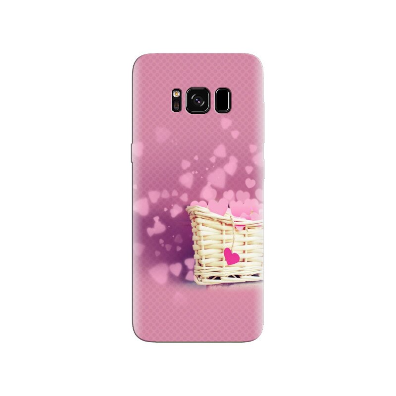 Husa Samsung S8 Love Basket Pink Hearts