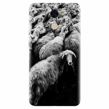 Husa silicon pentru Huawei Y7 Prime 2017, Sheep Husa silicon pentru Huawei Y7 Prime 2017, Sheep