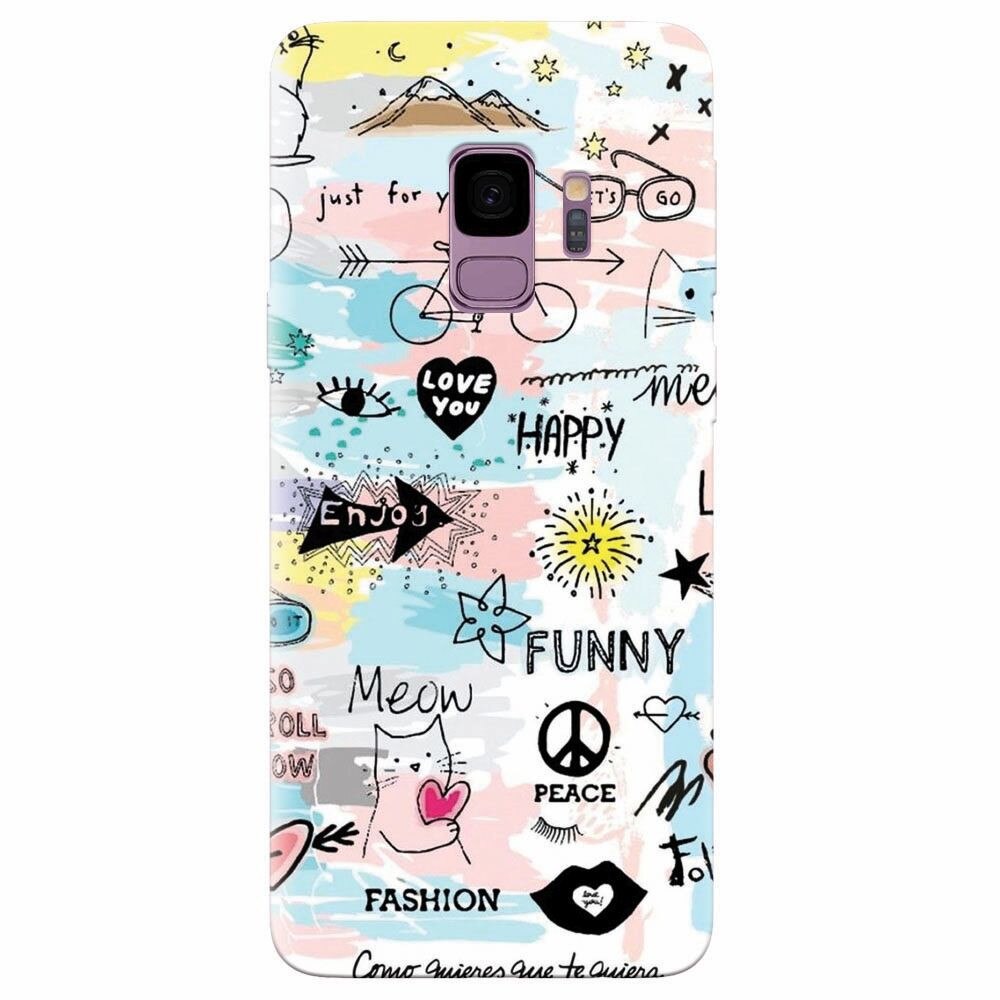 Husa silicon pentru Samsung Galaxy S9, Enjoy