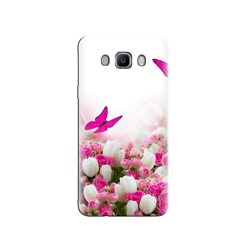 Husa Samsung J5 2016 Pink Butterfly 002