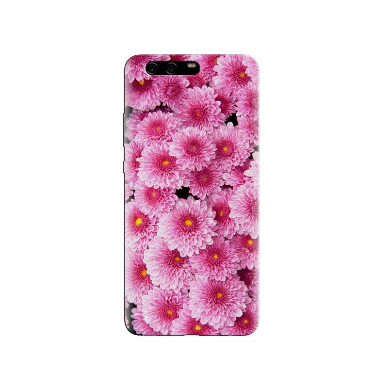 Husa Huawei P10 Pink Flower Phone 001