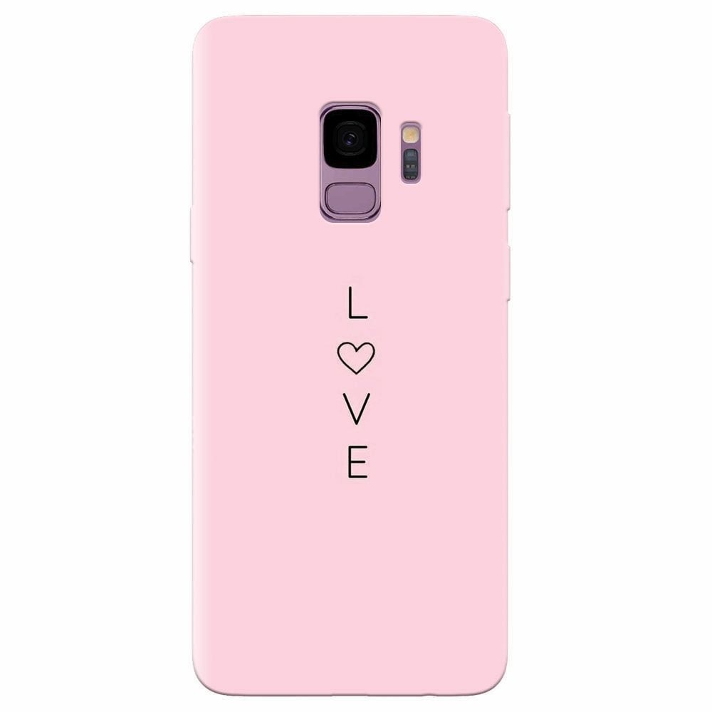 Husa silicon pentru Samsung Galaxy S9, Love