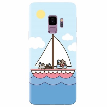 Husa silicon pentru Samsung Galaxy S9, Happy Sailors Husa silicon pentru Samsung Galaxy S9, Happy Sailors