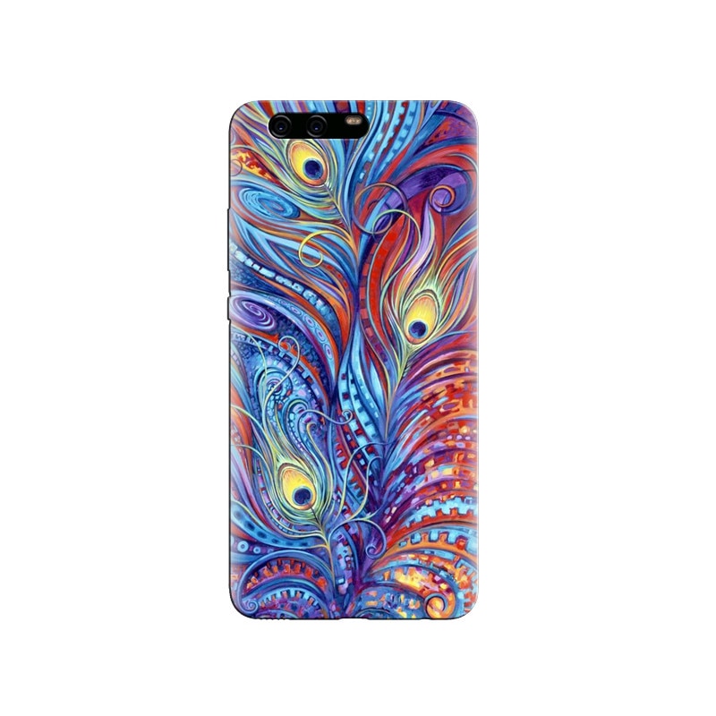 Husa Huawei P10 PLUS Peacock Feather Art