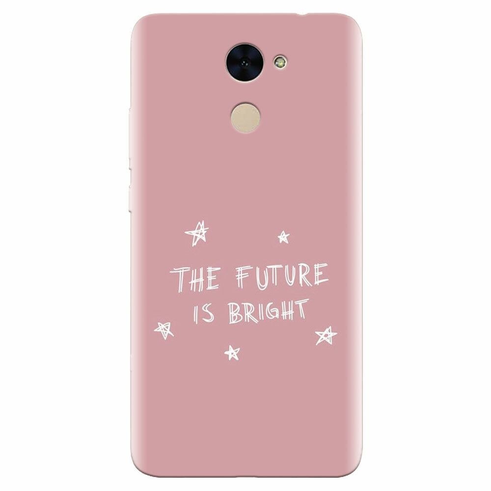 Husa silicon pentru Huawei Nova Lite Plus, The Future Is Bright