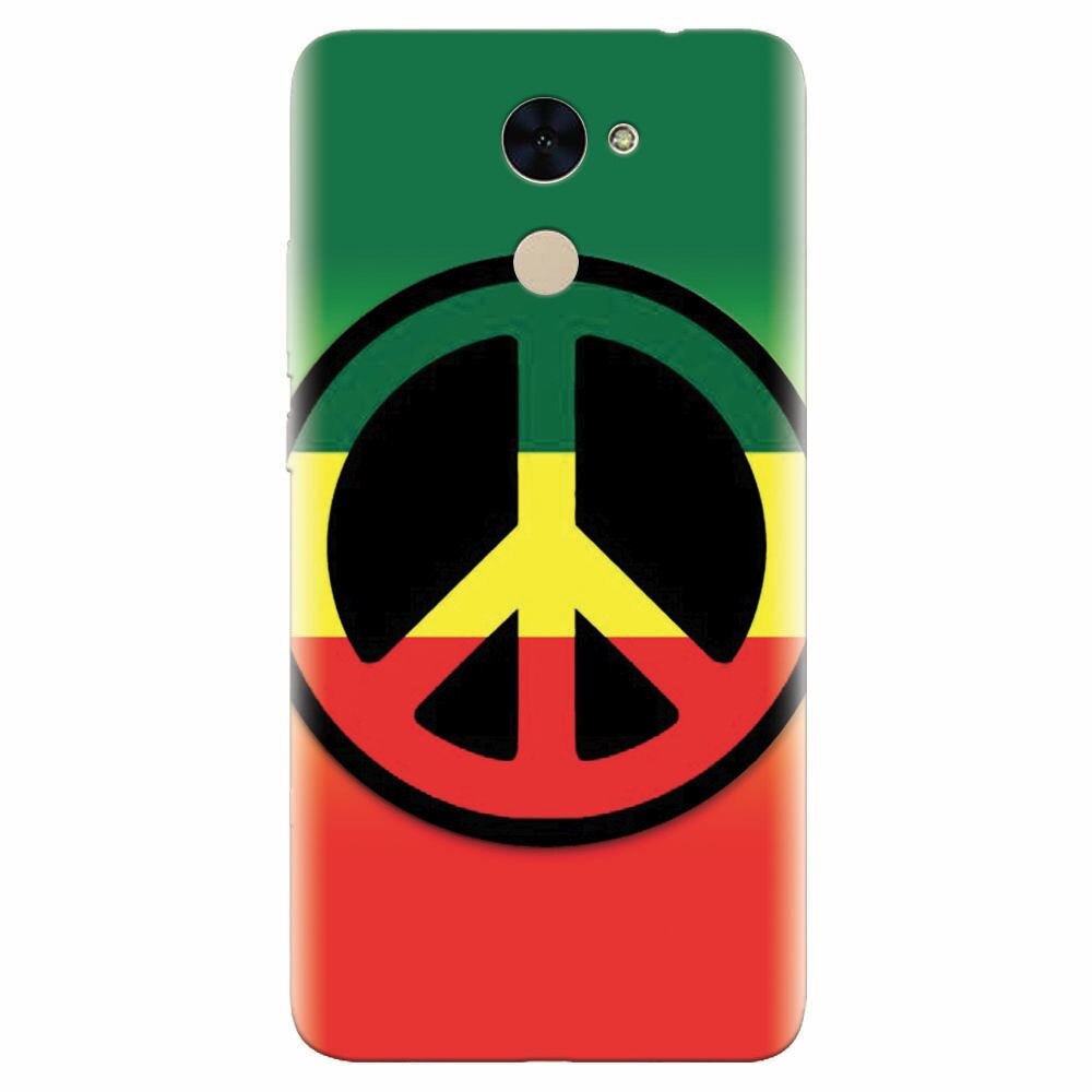 Husa silicon pentru Huawei Y7 Prime 2017, Peace