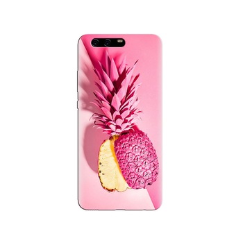 Husa Huawei P10 PLUS Pink Pineapple 001 Husa Huawei P10 PLUS Pink Pineapple 001