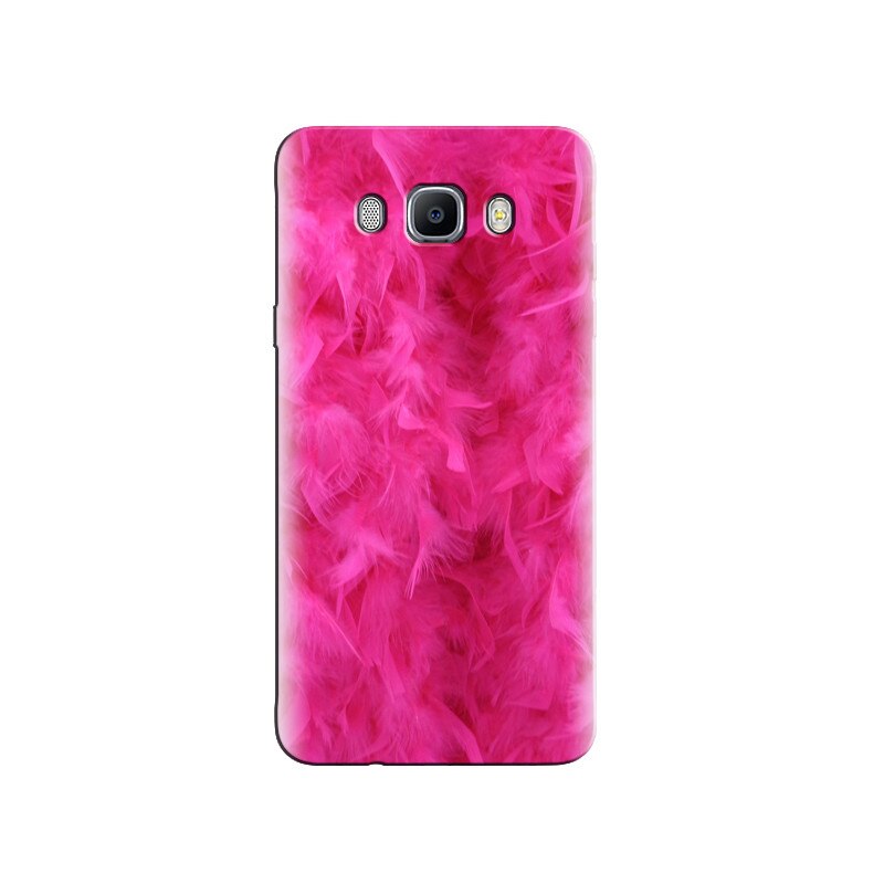 Husa Samsung J3 Pink Feathers