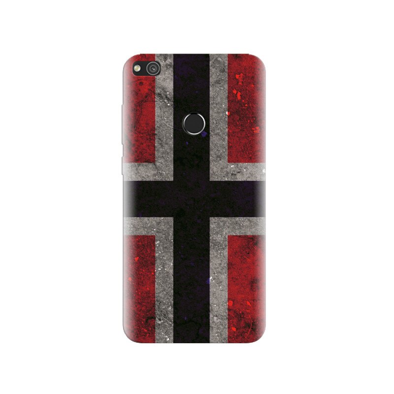 Husa Huawei P8 Lite 2017 Norway Flag Scandinavian Cross
