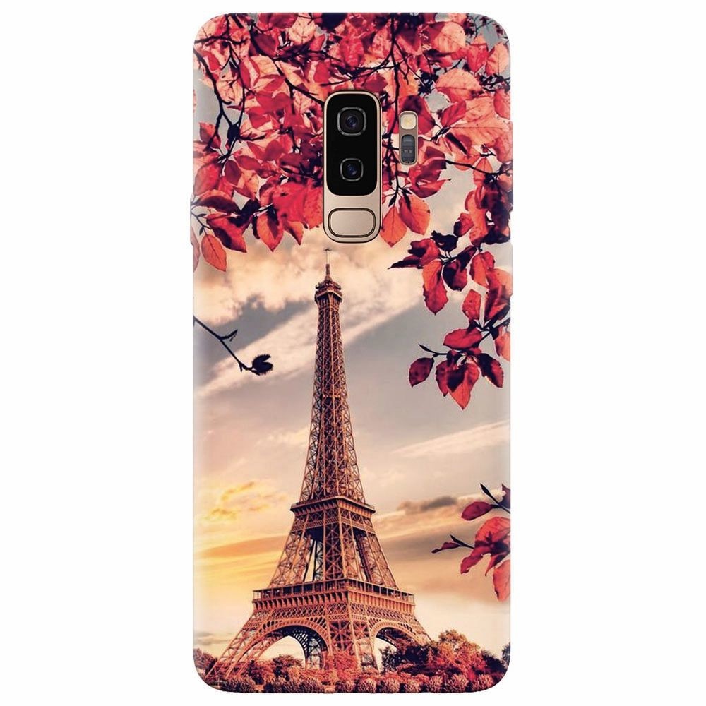 Husa silicon pentru Samsung Galaxy S9 Plus, Eifel Tower