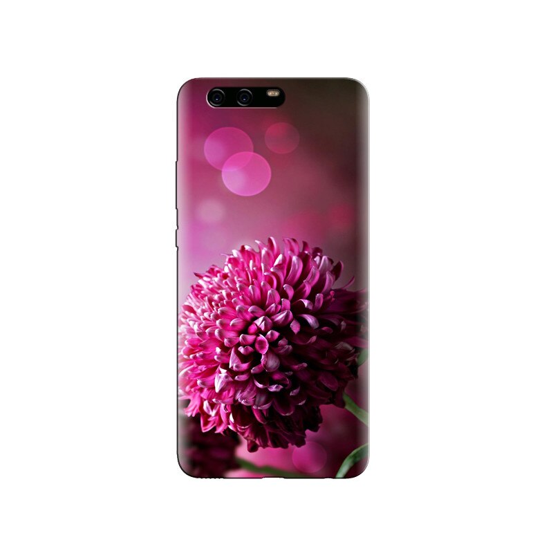 Husa Huawei P10 PLUS Purple Flowers Phone 001