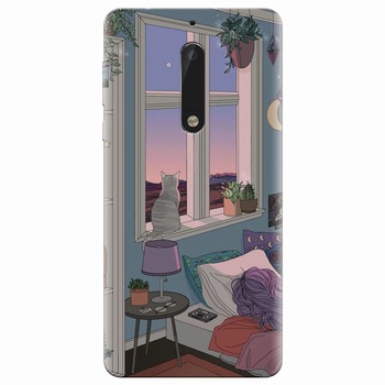 Husa silicon pentru Nokia 5, Girl Room Husa silicon pentru Nokia 5, Girl Room
