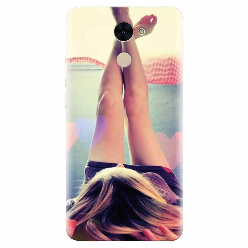 Husa silicon pentru Huawei Nova Lite Plus, Relax Girl